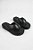 Tamanco Moleca Flatform Chinelo Solado Alto Calce Facil Preto - Imagem 1