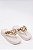 Chinelo Petite Jolie Flatform Bico Quadrado Correia Com Corrente White - Imagem 1