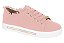 Tenis Molekinha Urbano Com Cadarço Detalhe Holografico Rosa - Imagem 1