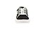 Tenis Casual Feminino Moleca Com Listra  Preto Branco - Imagem 3