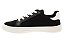 Tenis Casual Feminino Moleca Com Listra  Preto Branco - Imagem 4