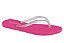 Chinelo Beira Rio Correia Fina Transparente Com Glitter Pink - Imagem 1