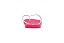 Chinelo Beira Rio Correia Fina Transparente Com Glitter Pink - Imagem 5