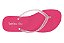 Chinelo Beira Rio Correia Fina Transparente Com Glitter Pink - Imagem 6