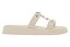 Papete Meninas Molekinha Com Spike Branco Branco Off - Imagem 2