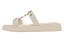 Papete Meninas Molekinha Com Spike Branco Branco Off - Imagem 4