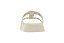 Papete Meninas Molekinha Com Spike Branco Branco Off - Imagem 5
