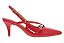 Scapin Vizzano Salto Fino Tira Com Fivela Verniz Vermelho - Imagem 2