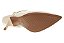 Scarpin Beira Rio Com Verniz  Salto Fino Tiras Com Fivela  Creme - Imagem 7