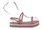 Sandalia Molekinha Flatform Com Tiras Calce Facil Rosa - Imagem 3