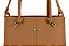 Bolsa Moleca Alça Ajustavel Com Detalhes Dourados Camel - Imagem 2