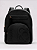 Mochila Petite Jolie Com Bolso Frontal Ziper Preto - Imagem 1