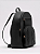 Mochila Petite Jolie Com Bolso Frontal Ziper Preto - Imagem 5