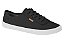 Tenis Casual Moleca Com Cadarço Preto - Imagem 1