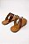 Rasteira Feminino Littz Chinelo Com Tira De Dedo  Calf Ambar/Laranja - Imagem 3