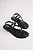 Sandália Feminina Littz Rasteira Tira Com Spikes E Fivela Preto/Onix - Imagem 1