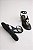 Sandalia Feminina Littz Com Fivela   Calf Preto/Ouro - Imagem 2