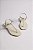 Sandalia Rasteira Anna Flor Calce Facil Com Strass Off White Sant/Cristal - Imagem 1