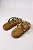 Papete Littz Com Detalhes Em Bolinhas Metalizadas Estilo E Conforto Bronze - Imagem 2