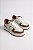 Tênis Feminino Casual Energy Design Moderno Solado Alto Branco/Caramelo - Imagem 3
