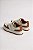 Tênis Feminino Casual Energy Design Moderno Solado Alto Branco/Caramelo - Imagem 4