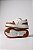 Tênis Feminino Casual Energy Design Moderno Solado Alto Branco/Caramelo - Imagem 5