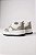 Tênis Feminino Casual Energy Solado Alto Gelo/Branco/Prata - Imagem 3