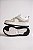 Tênis Feminino Casual Energy Solado Alto Gelo/Branco/Prata - Imagem 4