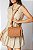 Bolsa Petite Jolie Com Alça Larga Removível E Design Texturizado  Doce De Leite - Imagem 4