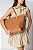 Bolsa Petite Jolie Feminina Bege Com Alças Caramelo, Ideal Para O Dia A Dia  Doce De Leite - Imagem 3