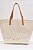 Bolsa Petite Jolie Feminina Bege Com Alças Caramelo, Ideal Para O Dia A Dia  White - Imagem 1