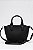 Bolsa Petite Jolie Em Material Sintético Com Design Moderno E Alça Ajustável Preto - Imagem 4