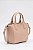 Bolsa Petite Jolie Em Material Sintético Com Design Moderno E Alça Ajustável Creme - Imagem 3