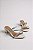 Tamanco Addan Feminino Com Strass E Salto Bloco Médio Para Conforto E Estilo Branco - Imagem 1
