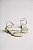 Sandália Com Salto Médio Littz Feminina Com Strass Elegante E Confortável  Off White - Imagem 1
