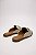 Mule Feminino Vizzano Bico Redondo Com Adorno Preto Branco Off - Imagem 2