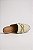Mule Feminino Vizzano Bico Redondo Com Adorno Preto Branco Off - Imagem 3