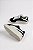 Tênis Casual Com Faixa Lateral E Sola Off-White Preto/Branco - Imagem 5