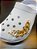 Bottons Decorativos Elegantes Para Crocs Dourado - Imagem 1