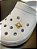Bottons Decorativos Elegantes Para Crocs Dourado - Imagem 1