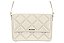 Bolsa Feminina Moleca Transversal Alça Lateral Ajustavel  Branco Off - Imagem 1