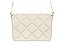 Bolsa Feminina Moleca Transversal Alça Lateral Ajustavel  Branco Off - Imagem 4