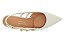 Scarpin Vizzanp Slingback Com Salto Medio E Tiras Laterais Branco Off - Imagem 7