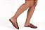 Mule Vizzano Feminino Texturizado Com Detalhe Metalizado Marrom - Imagem 2