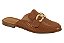 Mule Feminino Vizzano Bico Redondo Com Adorno Marrom - Imagem 1