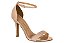 Sandalia Vizzano Feminina Salto Fino E Com Tira Delicada Ouro Rosado - Imagem 1