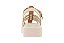 Flat Vizzano Com Aplicações Metálicas E Detalhes Dourados Branco Off - Imagem 5