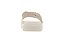Sandalia Slide Vizzano Com Tiras Cruzadas E Detalhe Metalizado Branco Off - Imagem 5
