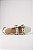 Mule Juliana Amaral Bico Quadrada Fivela Com Ajuste Off White - Imagem 3