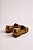 Mocassim Julia Amaral Metalizado Com Saltinho  Bronze - Imagem 4